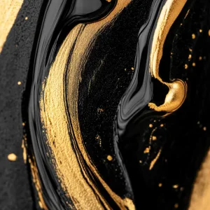 Abstracte alchemie - gouden glans posters & art prints door Philippe HUGONNARD - Premium Poster - 50x70 Meilleur Prix