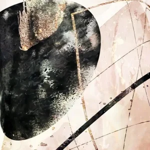 Abstracte elegantie: een moderne kunstverkenning posters & art prints door Rafal Kulik - Premium Poster - 50x70 Soldes