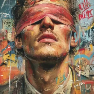 ZIEN ZONDER ZICHT – Een moderne benadering van isolatie en identiteit posters & art prints door Thomas Kristensen - Premium Poster - 50x70 Populaire