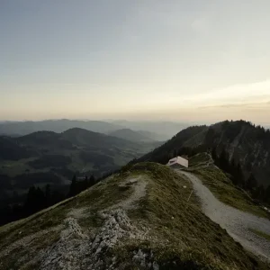 Zonsondergang in de bergen 2 posters & art prints door Nicci Müller - Premium Poster - 50x70 Commander Maintenant