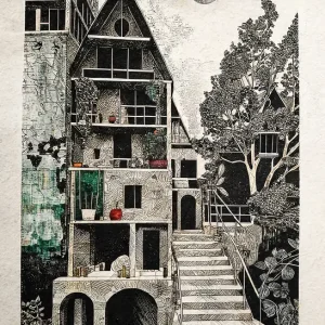 Achat Immédiat Complex posters & art prints door Pierre Angell - Premium Poster - 50x70