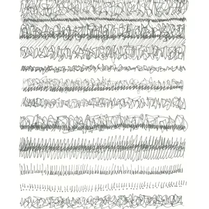 Abstracte Lijnen: De Kunst van Chaos en Orde posters & art prints door Isabelle Brent - Premium Poster - 50x70 Remise