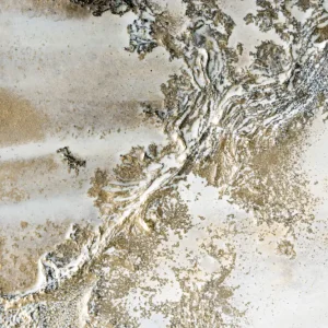 Abstracte Aarde: De texturen van de natuur in zand en steen posters & art prints door Petra Meikle de Vlas - Premium Poster - 50x70 Commander Maintenant