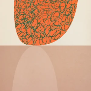 Abstracte Harmonie: Een Dans van Vormen en Kleuren posters & art prints door Diana Jahns - Premium Poster - 50x70 Offre Exclusive