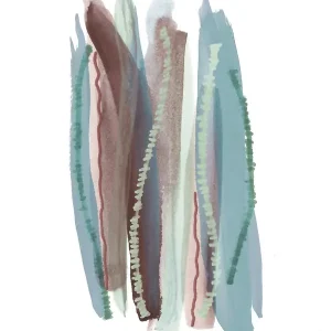 Abstracte Sereniteit: Een Dans van Kleuren posters & art prints door Lori Ann Folz - Premium Poster - 50x70 Achetez Aujourd’hui