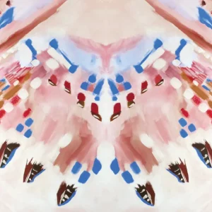 Abstracte Harmonie: Een caleidoscoop van kleur en vorm posters & art prints door Breanna Megan Studio - Premium Poster - 50x70 Retour Gratuit